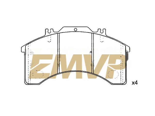 TY1912 Brake Pad Set