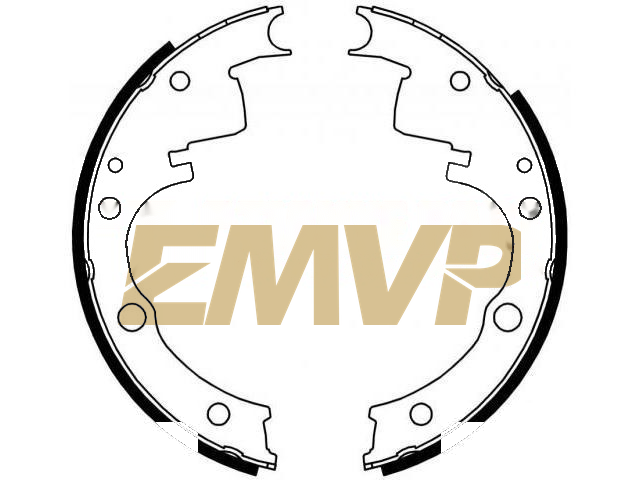 TY7845 Brake Shoe Set