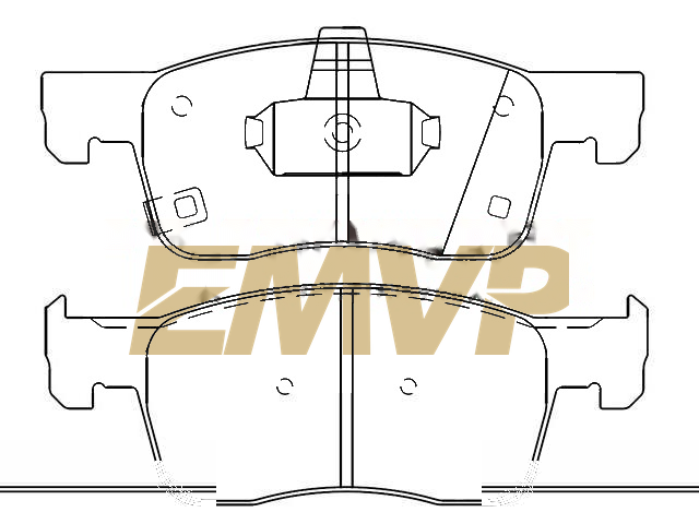 TY3918 Brake Pad Set