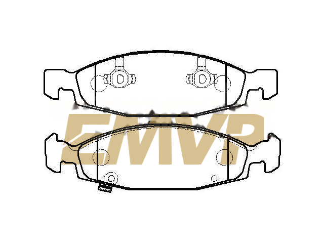 TY0615 Brake Pad Set
