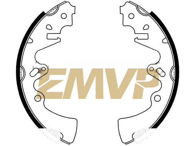 TY3395 Brake Shoe Set