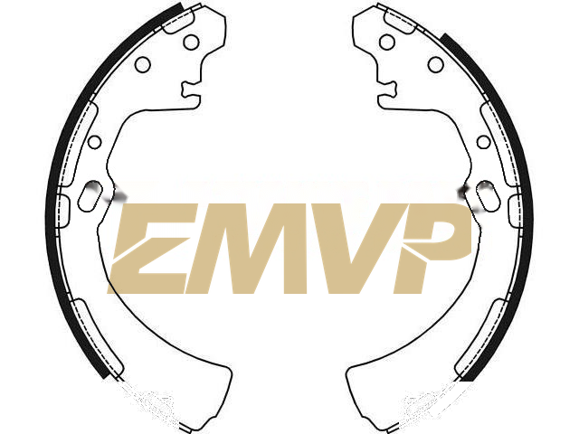 TY5655 Brake Shoe Set