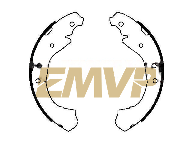 TY6023 Brake Shoe Set
