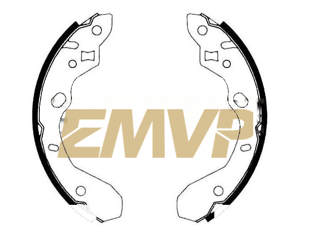 TY2952 Brake Shoe Set