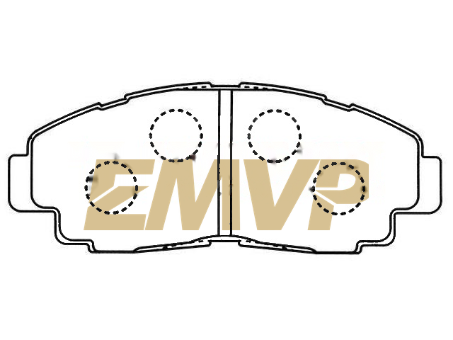 TY9695 Brake Pad Set