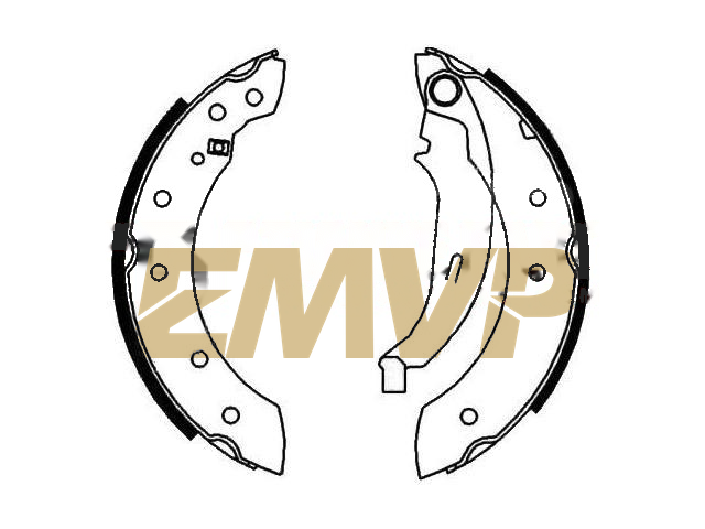 TY4723 Brake Shoe Set
