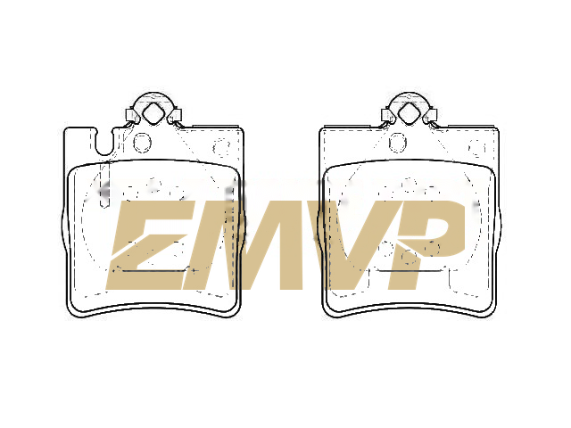 TY4972 Brake Pad Set