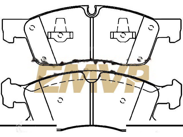 TY3550 Brake Pad Set