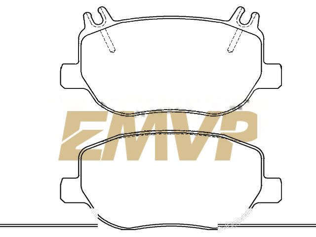 TY1663 Brake Pad Set
