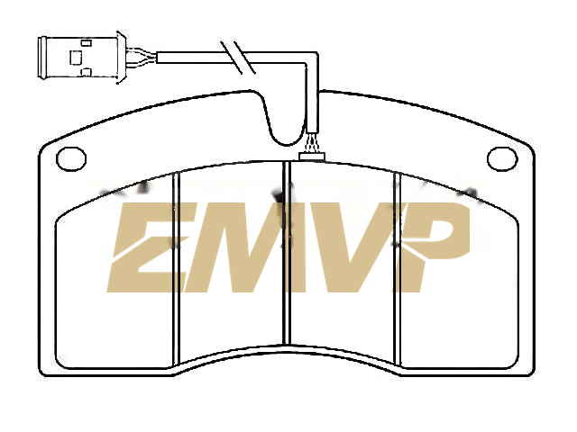 TY6102 Brake Pad Set