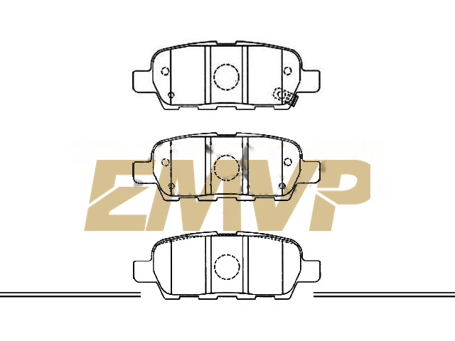 TY8539 Brake Pad Set