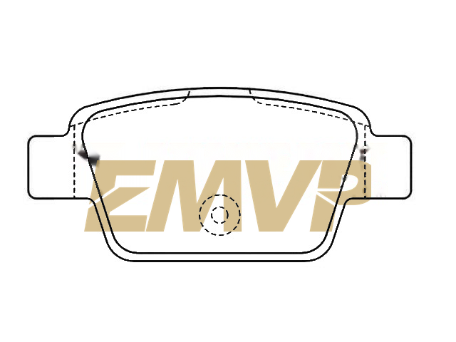TY7648 Brake Pad Set