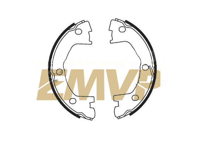 TY1058 Brake Shoe Set