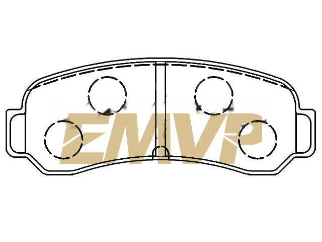 TY2992 Brake Pad Set