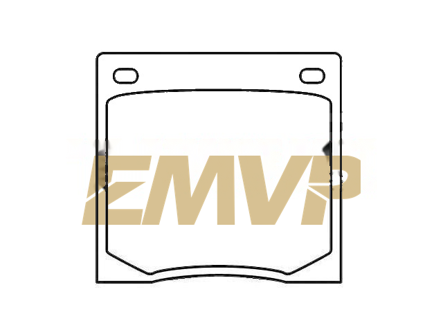 TY6755 Brake Pad Set