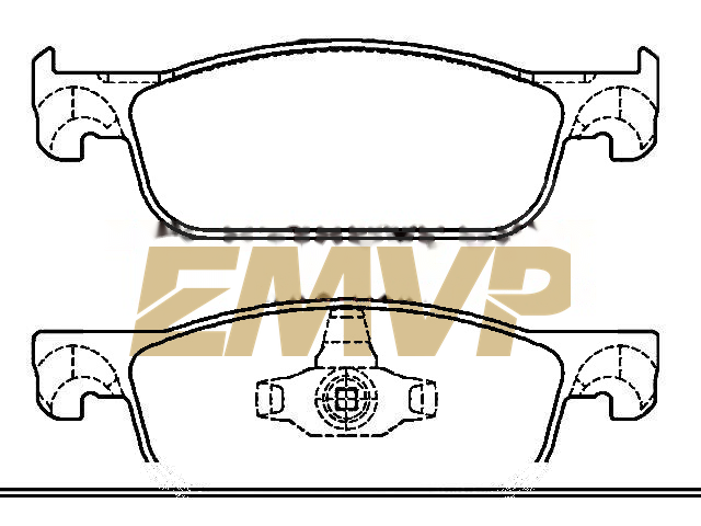 TY3028 Brake Pad Set