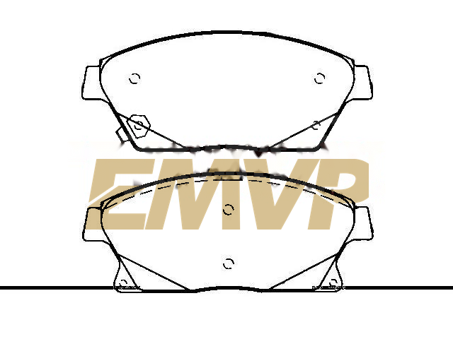 TY9045 Brake Pad Set