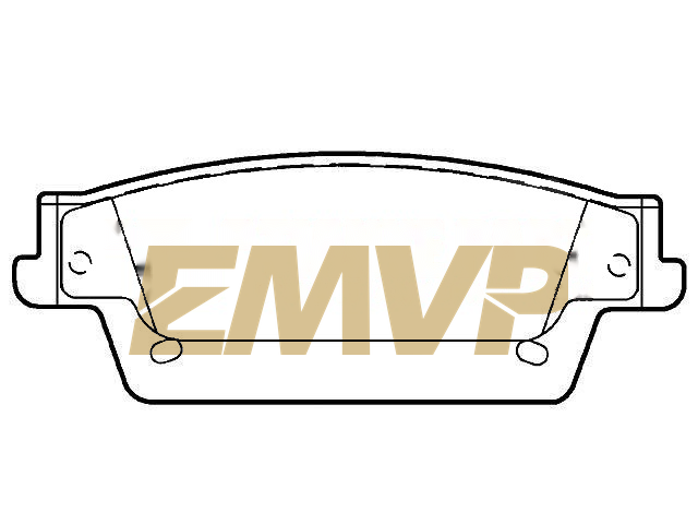 TY2967 Brake Pad Set
