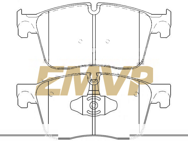 TY6045 Brake Pad Set