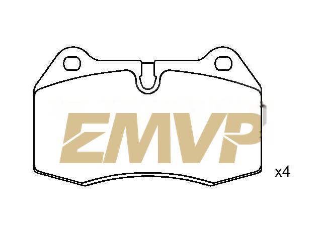TY2683 Brake Pad Set