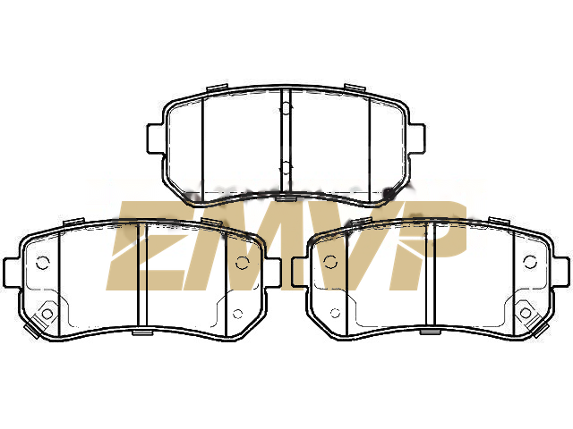 TY9896 Brake Pad Set