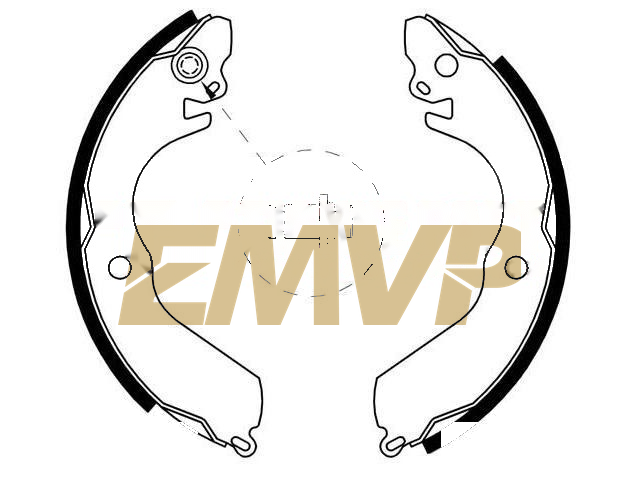 TY6873 Brake Shoe Set