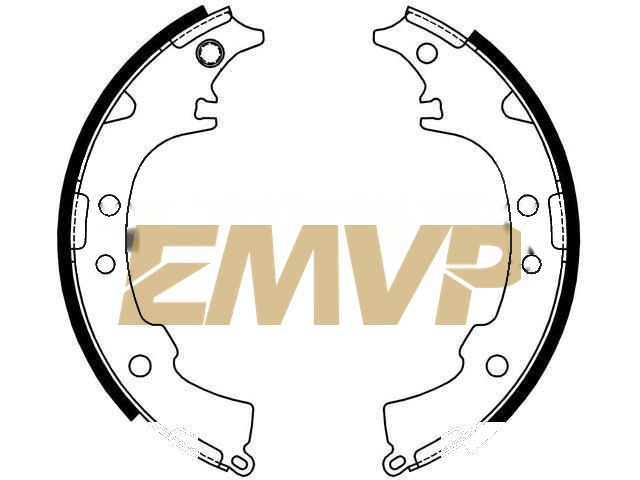 TY2606 Brake Shoe Set