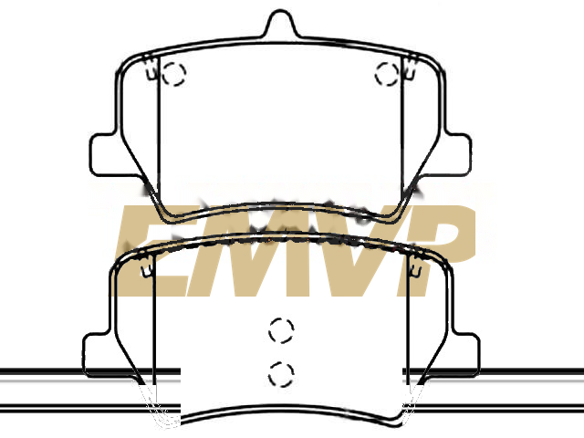 TY4914 Brake Pad Set