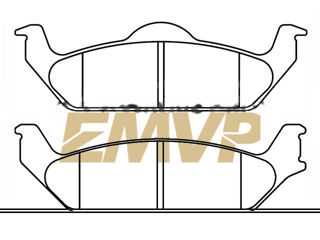 TY2563 Brake Pad Set