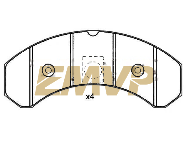 TY5435 Brake Pad Set