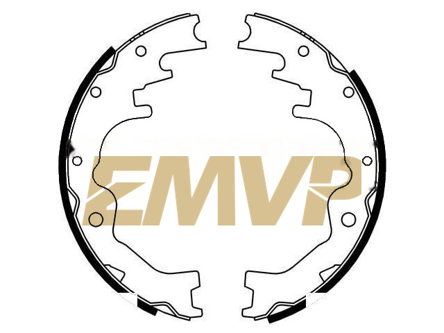 TY6044 Brake Shoe Set