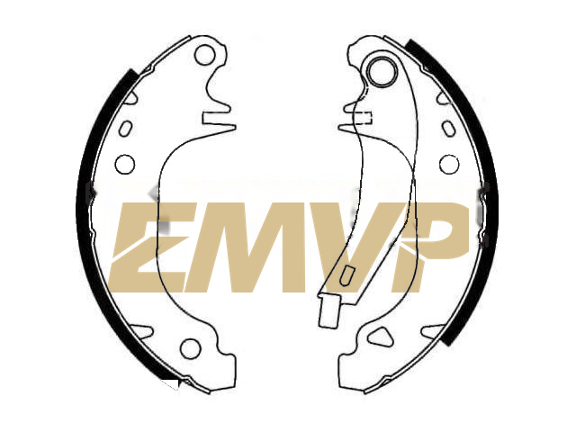 TY6382 Brake Shoe Set