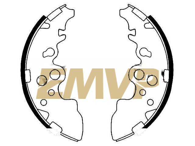 TY1827 Brake Shoe Set