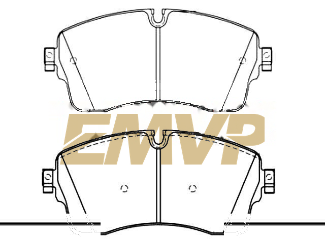 TY3837 Brake Pad Set