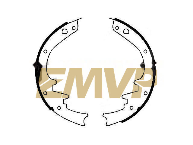 TY4468 Brake Shoe Set