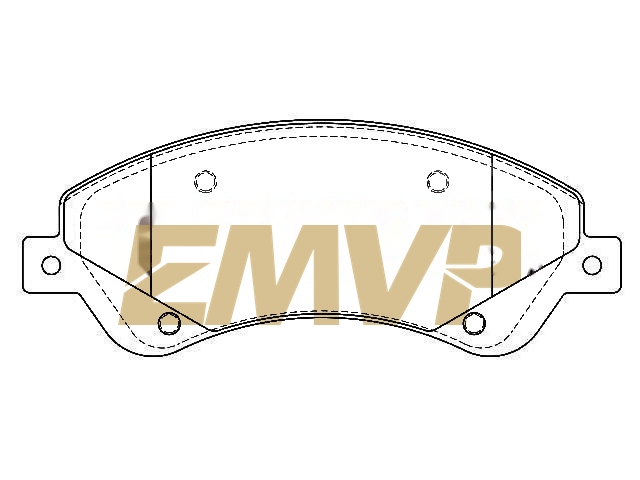 TY9054 Brake Pad Set