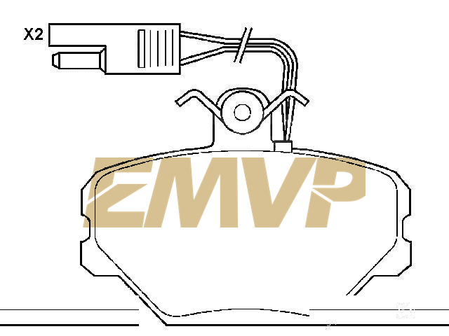 TY1311 Brake Pad Set