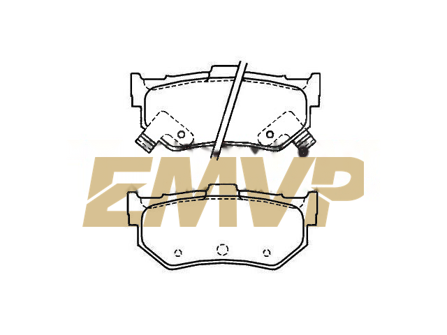 TY4471 Brake Pad Set