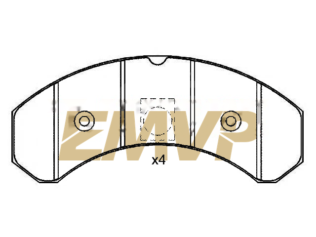 TY5134 Brake Pad Set