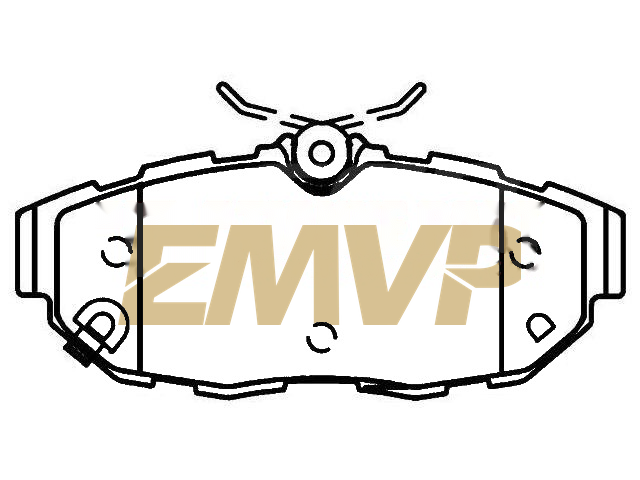 TY2853 Brake Pad Set