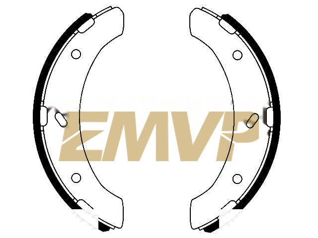 TY8050 Brake Shoe Set