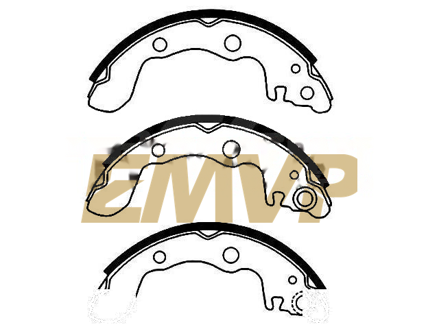 TY3406 Brake Shoe Set