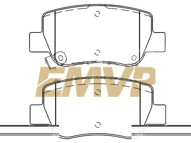 TY9323 Brake Pad Set