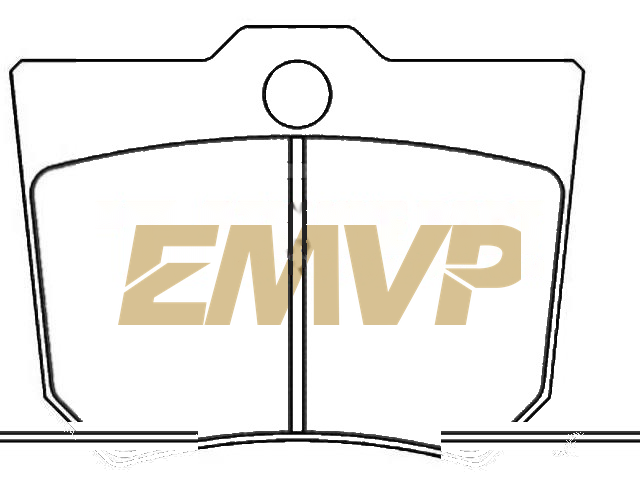 TY0210 Brake Pad Set