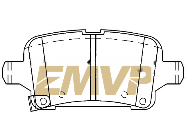 TY4484 Brake Pad Set