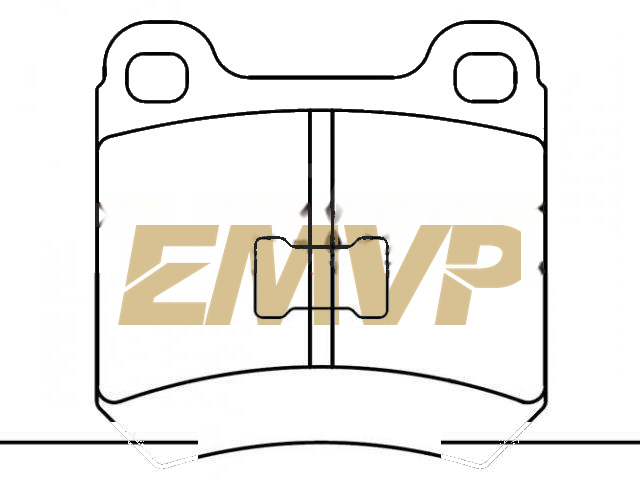 TY0877 Brake Pad Set