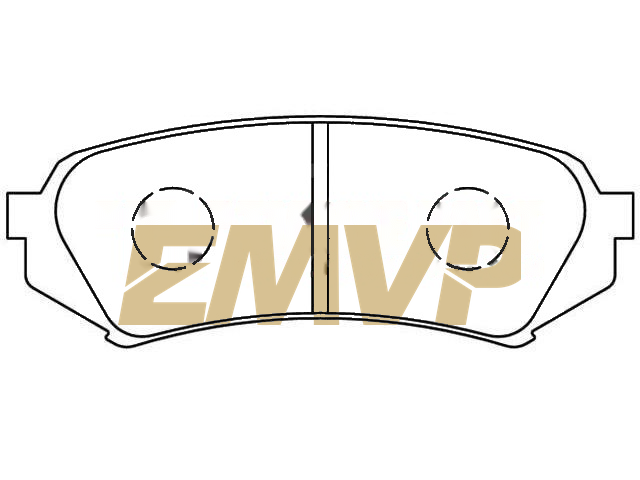 TY7222 Brake Pad Set