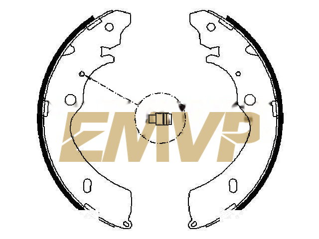 TY6289 Brake Shoe Set