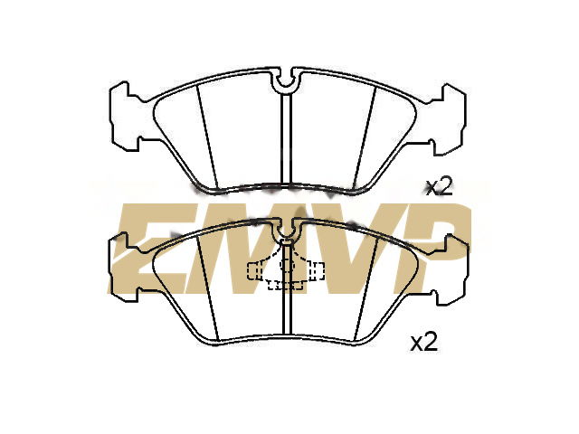 TY1357 Brake Pad Set