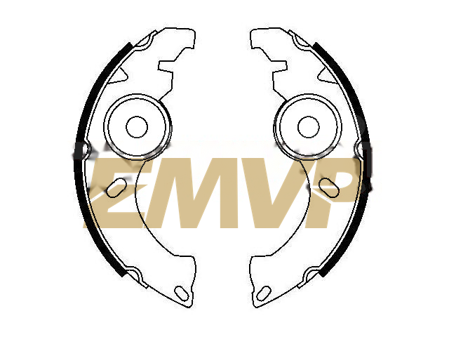TY4329 Brake Shoe Set